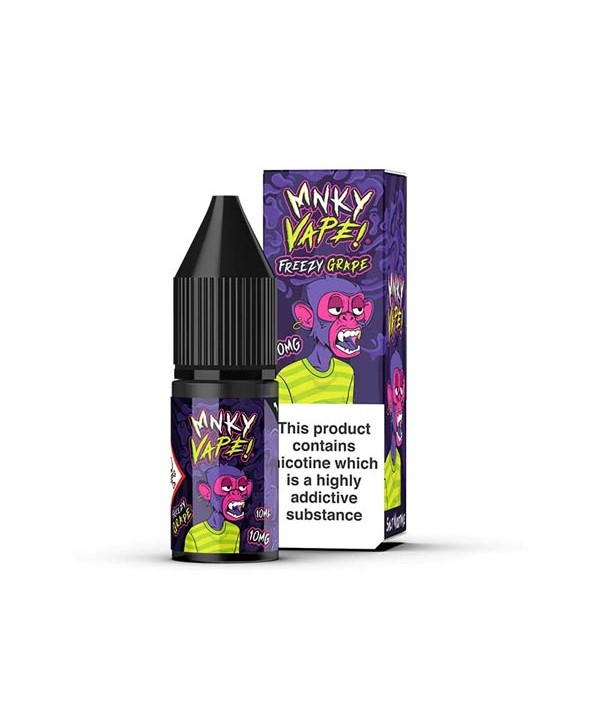 MNKY Vape Nic Salt Freezy Grape