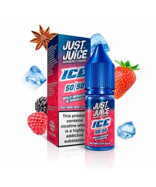 Wild Berries & Aniseed Ice 50/50 E-Liquid by Just ...