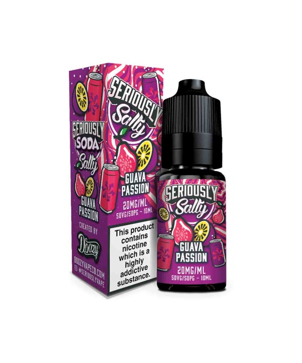 Guava Passion - Seriously Salty Soda Nic Salt