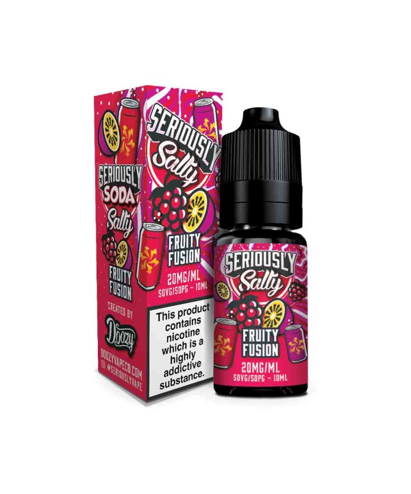 Fruity Fusion - Seriously Salty Soda Nic Salt